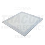   TRACON LP606040NW LED panel, négyzet, fehér 220-240 VAC; 40 W; 2900 lm; 595×595 mm, 4000 K; IP40, EEI=A