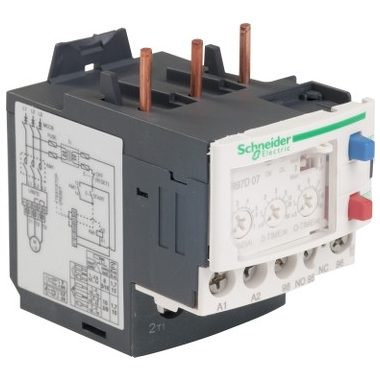 SCHNEIDER LR97D07M7 Elektronikus relé D mágneskapcsoló, 1.2-6 A, 220VAC