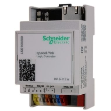 SCHNEIDER LSS100200 spaceLYnk KNX Modbus IP logikai vezérlő