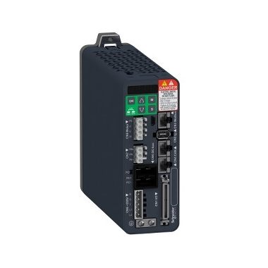 SCHNEIDER LXM28EU10M3X Lexium 28 szervohajtás, 1000 W, 1/3f, 230 VAC, 1x Modbus, 2x EtherCAT