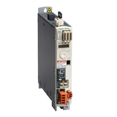 SCHNEIDER LXM32CD18N4 Lexium 32 szervohajtás, 1800 W, 3f, 480 VAC, Modbus, +/-10V, impulzus vezérlés