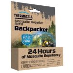   THERMACELL M-24 Backpacker "világjáró" készülékhez szúnyogriasztó lapkák (Thermacell M24)