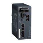   SCHNEIDER MCSESM053F1CU0 Modicon switch, TCP/IP, menedzselhető, 4TX/1FX, multimódosú