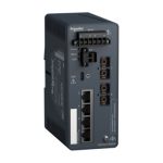   SCHNEIDER MCSESM063F2CU0 Modicon switch, TCP/IP, menedzselhető, 4TX/2FX, multimódosú