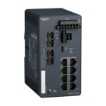   SCHNEIDER MCSESM103F2CS0H Modicon switch, TCP/IP, menedzselhető, 8TX/2FX, monomódusú, Harsh