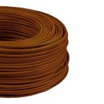 MKH 0,5mm2 spun copper wire brown H05V-K