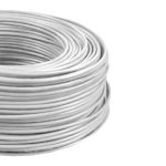 MKH 0,5mm2 spun copper wire white H05V-K