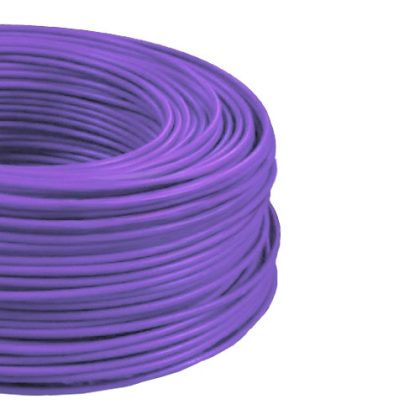 MKH 6mm2 spun copper wire purple H07V-K