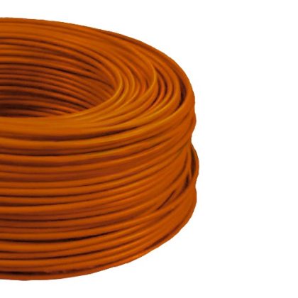 MKH 6mm2 spun copper wire orange H07V-K