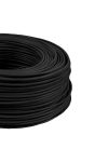 Cablu/conductor electric MCU 10mm2 sarma de cupru solid negru H07V-U