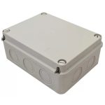   TRACON MED19148 Electronic box, light gray, with full cover 190 × 145 × 80, IP67