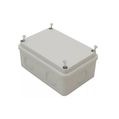 TRACON MED8125 Electronic box, light gray, with full cover 80 × 120 × 50, IP54