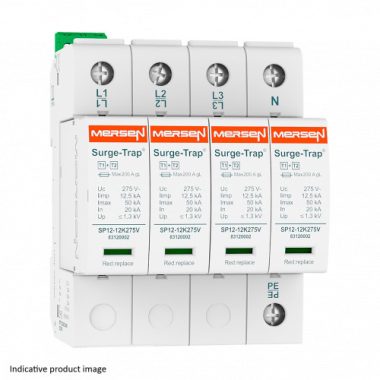 MERSEN 83120144 STPT12-12K275V-4P Túlfeszültség levezető 1+2.típus , 230V/400V, 4P (TNS)
