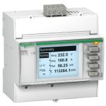   SCHNEIDER METSEPM3255 Teljesítménymérő I,In,U,V,PQS,E,PF,Hz,átlag, MODBUS, memória