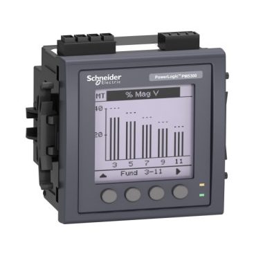 SCHNEIDER METSEPM5310 PM5310 Teljesítménymérő, RS 485 (Modbus), memória, 2DI / 2DO, riasztások, 100-415 V AC