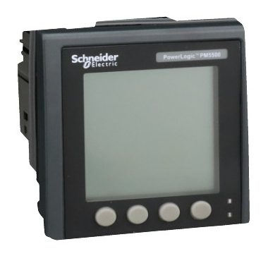 SCHNEIDER METSEPM5560 PM5560 Teljesítménymérő, Modbus és Ethernet, memória, 4 DI / 2 DO, riasztások, 100-480 V AC