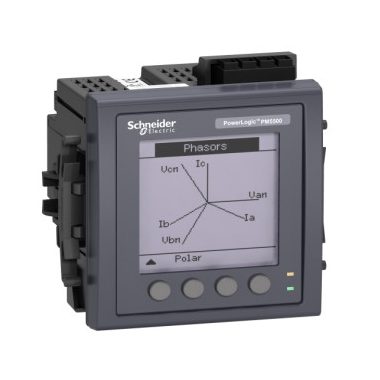 SCHNEIDER METSEPM5561 PM5561 Teljesítménymérő, MID, Modbus és Ethernet, memória, 4 DI / 2 DO, riasztások, 100-480 V AC