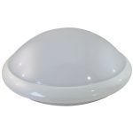   TRACON MFM02 Plastic protected indoor wall LED luminaire with motion sensor 230VAC, 16W, 5.8GHz, 360 °, 1-8m, 10s-12mn, 4500K, EEI = A, IP44,1285lm