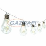   HOME ML 10 GLOBE LED-es fényfüzér, elemes, 2.5 m, meleg fehér