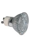 TRACON MR230L-Y Hidegtükrös LED fényforrás, sárga 230V, 50Hz, MR230, 1,2W, 120°, GU10, 18×LED