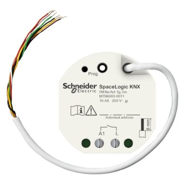 SCHNEIDER MTN6003-0011 SpaceLogic KNX terepi kapcsolóaktor