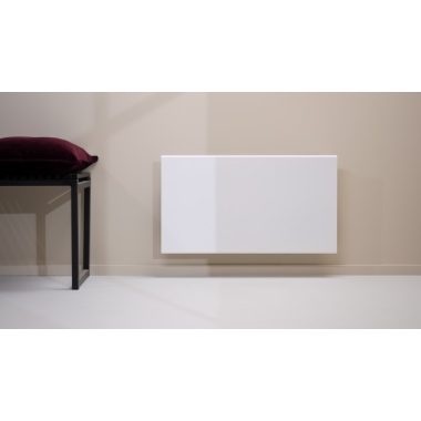 Adax Wifi Compact 10 NCW10W fűtőpanel, 56x42 cm, fém előlap, fehér, 1000 W