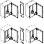 SCHNEIDER NSYMUPLA53G PLA összeépítő készlet (500*320)