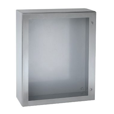 SCHNEIDER NSYS3X7525T Inox (700*500*250) szekrény, átlátszó ajtó