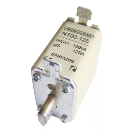   TRACON NT00-125 siguranta cuțit 500V AC, 125A, 00, 120kA, gG