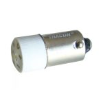   TRACON NYGL-AC400W LED-es jelzőizzó, fehér 400V AC/DC, Ba9s