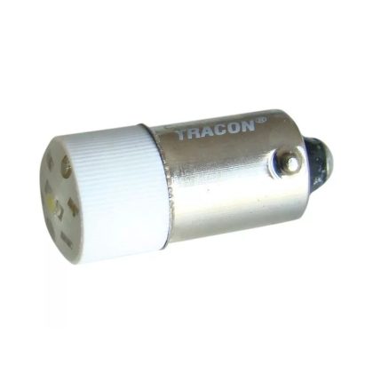   TRACON NYGL-AC400W LED-es jelzőizzó, fehér 400V AC/DC, Ba9s