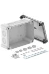 OBO 2005100 X16 R LGR-TR Junction box with transparent cover, 2069 rail 240x191x125mm