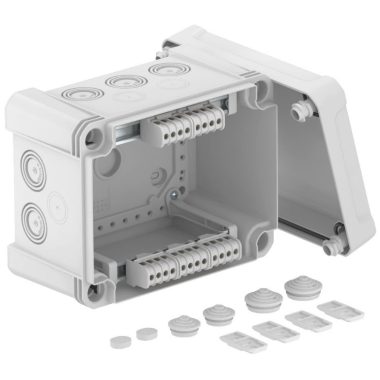 OBO 2005206 X10 T LGR Junction box with terminal block 190x150x125mm