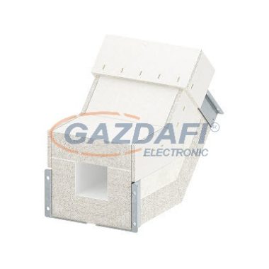 OBO 7214856 BSKHF-ES0808 Függőleges ív, 45° emelkedő belső magasság 80 mm 80x80mm szürke