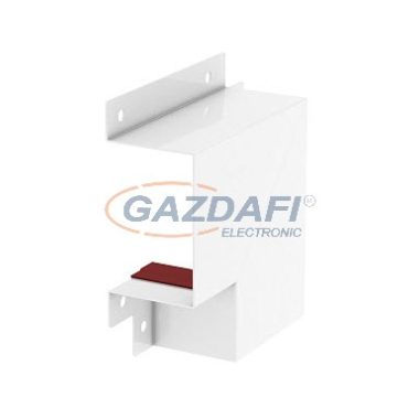 OBO 7216606 BSKM-FW 0711RW Lapos sarok fali- és födémszereléshez 70x110mm hófehér  PE 5380