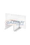 OBO 7216620 BSKM-WA 0711RW Fali csatlakozás 0711 fali- és födémszereléshez 70x110mm hófehér  PE 5380