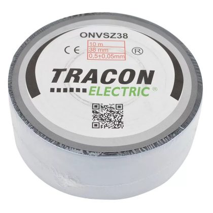   TRACON ONVSZ38 Önvulkanizáló szalag, fekete 10m×38mm, -40°C-75°C