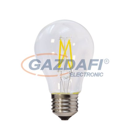   OPTONICA 1899 LED fényforrás A60 4W 400LM E27 175-265V 2700K FILAMENT - dimmelhető