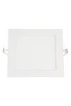 OPTONICA 2491 LED panel, süllyesztett, szögletes 12W AC85-260V 6000K