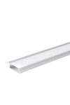 OPTONICA 5118 alumínium LED profil ezüst /fehér  L=2m 41x10mm