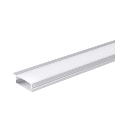 OPTONICA 5118 alumínium LED profil ezüst /fehér  L=2m 41x10mm