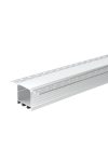 OPTONICA 5123 alumínium LED profil ezüst /fehér  L=2m 71.5x35mm