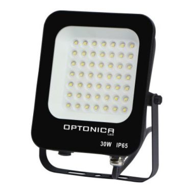 OPTONICA 5727 LED SMD fekete fényvető 30W AC220-240V 2700LM 6000K IP65