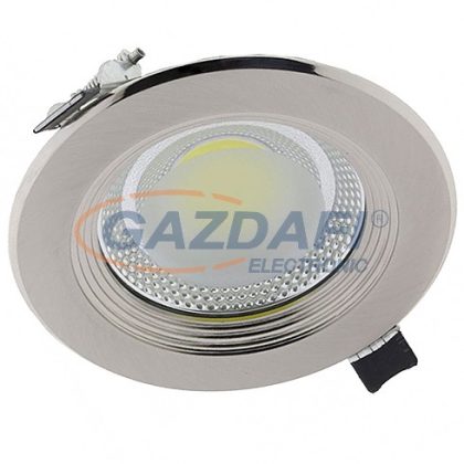   OPTONICA CB3169 LED spot lámpa, süllyesztett,matt króm 15W 230V 1200lm 6000K 120° 164x40mm IP20 A+ 25000h