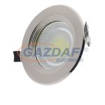   OPTONICA CB3194 10W LED COB spot lámpa, süllyesztett, kerek, 6000K - INOX