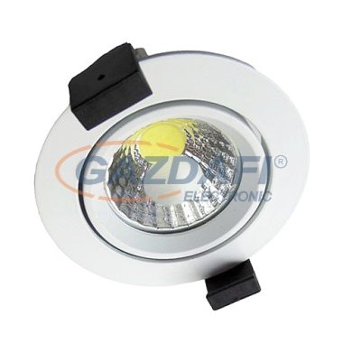 OPTONICA CB3202 süllyesztett LED spot lámpa,billenthető 8W 200-240V 640lm 2700K 60° 95x55mm IP20 A+ 25000h