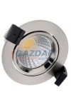 OPTONICA CB3204 süllyesztett LED spot lámpa,billenthető,matt króm 8W 185-265V 640lm 2700K 60° 95x55mm IP20 A+ 25000h