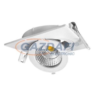 OPTONICA CB3256 süllyesztett LED spot,állítható 12W 200-240V 960lm 2700K 60° 115x115x42mm IP20 A+ 25000h