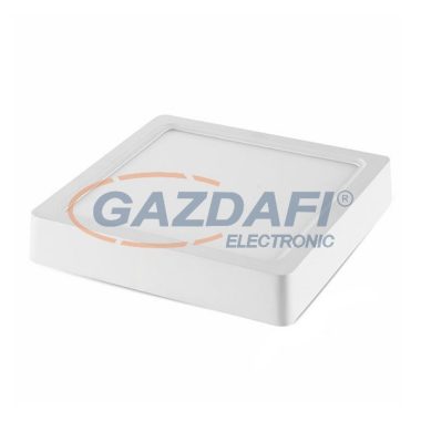 OPTONICA DL2237 falon kívüli LED panel,szögletes 6W 220-240V 480lm 6000K 150° 120x120x35mm IP20 A+ 25000h