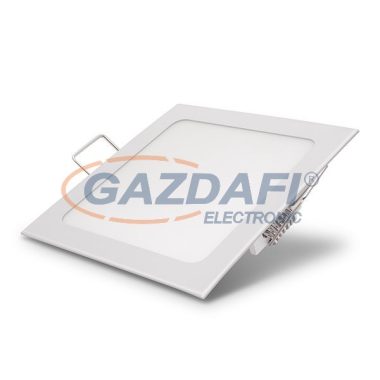 OPTONICA DL2444 Süllyesztett LED panel beépített tápegységgel, négyzet 3W 170-265V 195lm 6000K 120° 90x90x20mm IP20 A+ 25000h